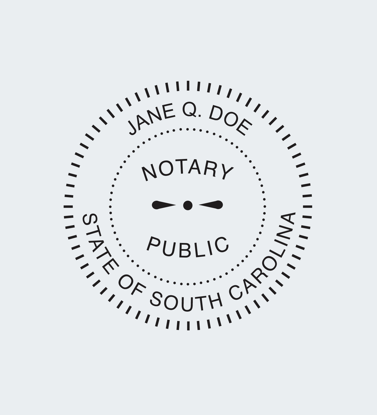 South Carolina Notary Seals NNA
